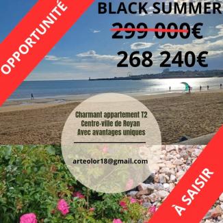 Appartement + jardin + garage + toit-terrasse à Royan - Royan (17200)