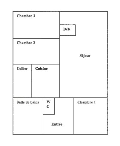 Appartement de 78 m² / 3 chambres / 1er étage - Photo 2 - Rochefort