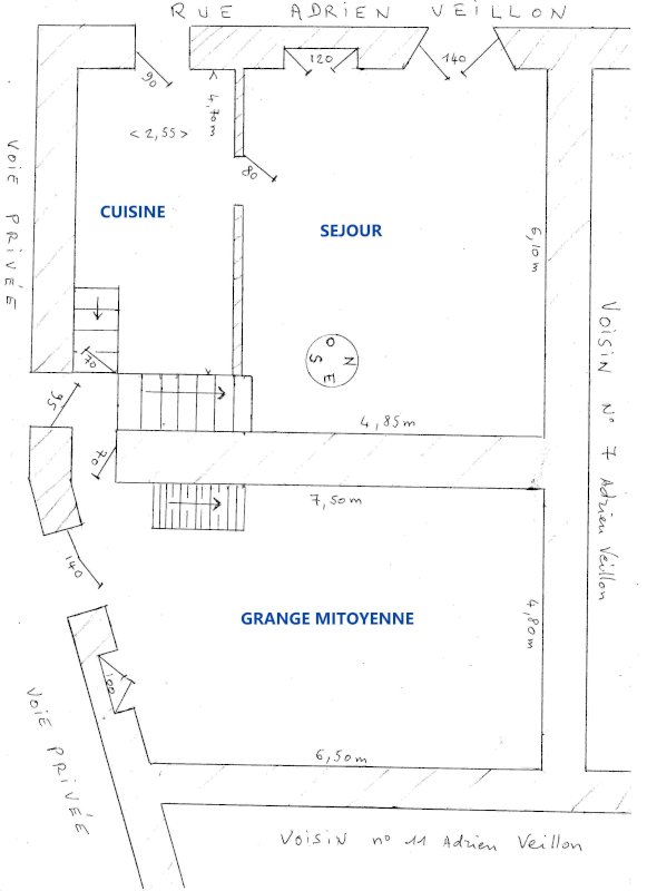 Maison + grange attenante + jardin séparé - Photo 4 - Availles-Limouzine