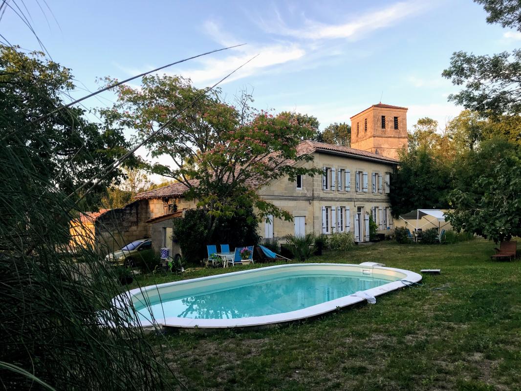 Près Coutras Gde MAISON pour famille ou Gîtes ou CH. d'Hôtes - Photo 4 - Lagorce